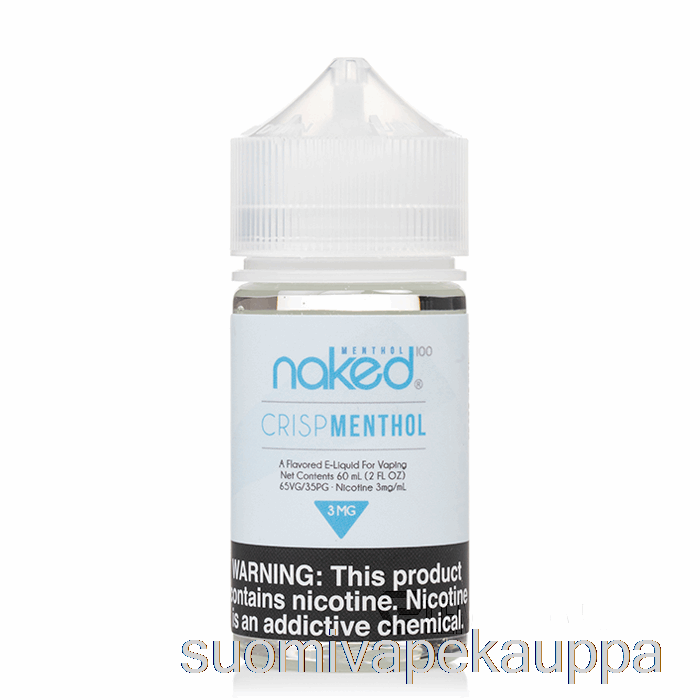Vape Netistä Rapea Mentoli - Naked 100 Mentoli - 60ml 0mg
